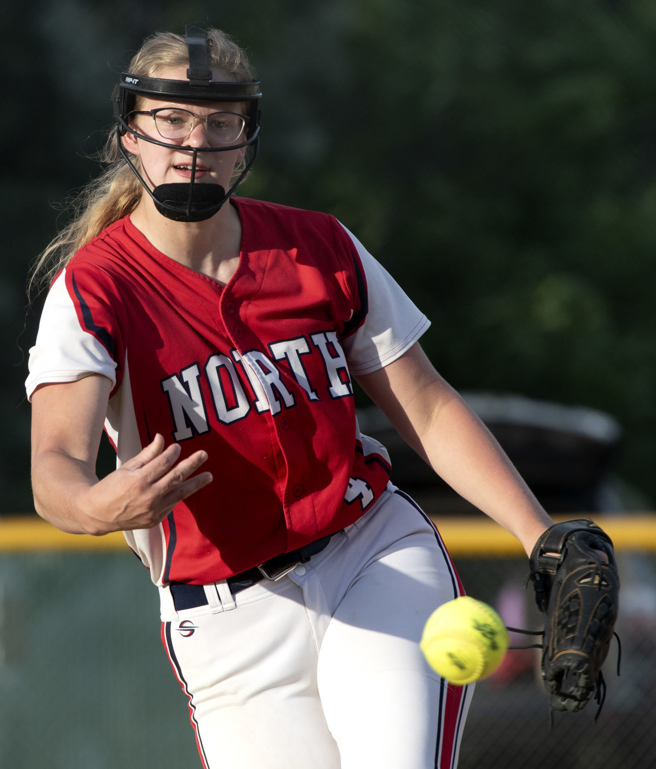 North vs Westwood softball